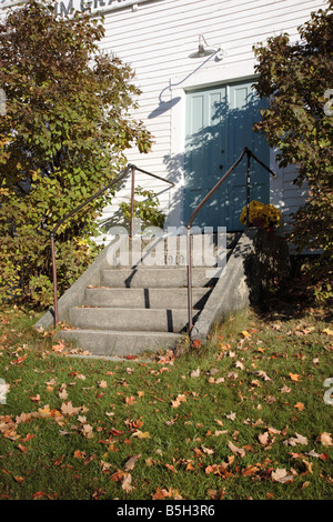 Antrim Grange in den Herbstmonaten befindet sich in Antrim New Hampshire USA Stockfoto