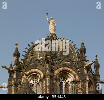 Victoria Terminus Railway Station Bombay Indien. Jetzt Chhatrapati Shivaji Terminus Stockfoto