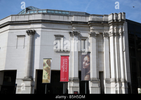 Nationale Galerie Sainsbury Wing Erweiterung London Stockfoto