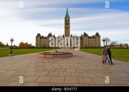 Das kanadische Parlament Ottawa Kanada Stockfoto