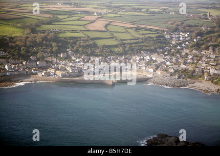 Newlyn Harbour, in der Nähe von Penzance Cornwall UK. Stockfoto