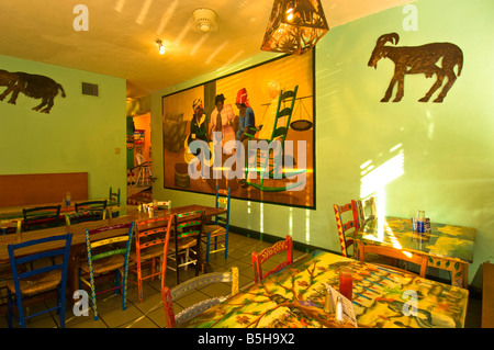 Vereinigte Staaten von Amerika Florida Miami South Beach Tap Tap haitianischen restaurant Stockfoto