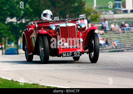 Road America Wisconsin Elkhart Lake Oldtimer Festival 2008 Stockfoto