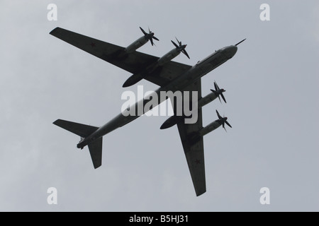 Sowjetische entworfen Tupolew Tu-95 Bear Stockfoto