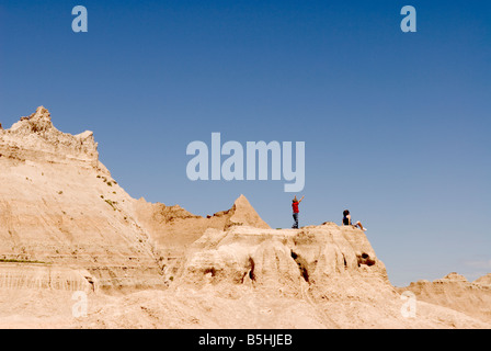 Badlands Nationalpark South Dakota USA Stockfoto