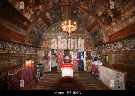 Malte Kirchenraum, ASTRA, Open Air Museum, Sibiu, Siebenbürgen, Rumänien Stockfoto