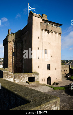 Broughty Ferry Castle, Broughty Ferry, Dundee, Schottland. Stockfoto