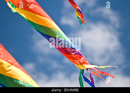 Drachen im wind Stockfoto