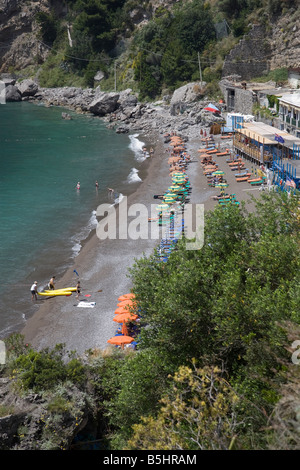 Positano Costiera Amalfitana Salerno Kampanien Italien Stockfoto