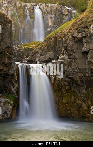 White River fällt Wasco County Oregon Stockfoto