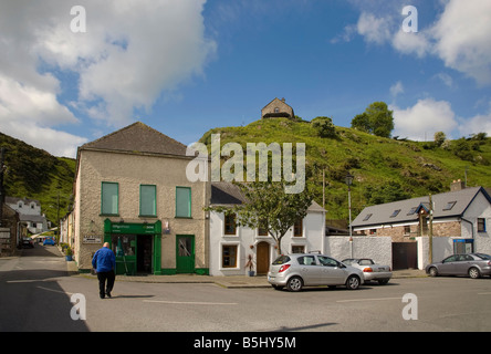 Ein traditionelles Dorf Postamt in Passage East, Grafschaft Waterford, Irland Stockfoto