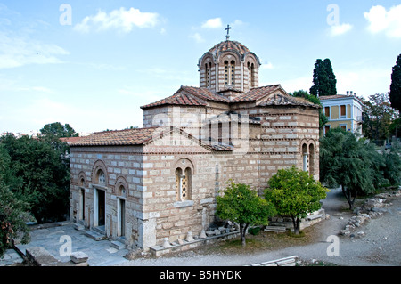 Agora Kirchenmuseum Athen Griechenland Stockfoto