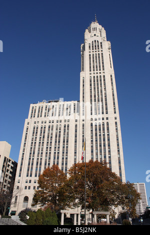 LeVeque Tower, Columbus Ohio USA Stockfoto