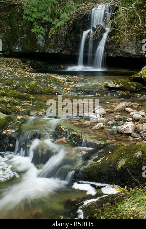 Wasserfall in Deepdale in den Yorkshire Dales National Park Stockfoto