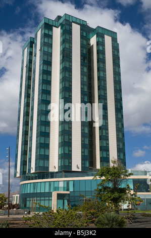 dh-Gran Hotel ARRECIFE LANZAROTE Luxus-Hotel-Hochhaus Stockfoto