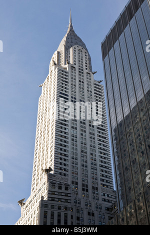 Das Chrysler Building auf Lexington Avenue, Manhattan, New York City, USA Stockfoto