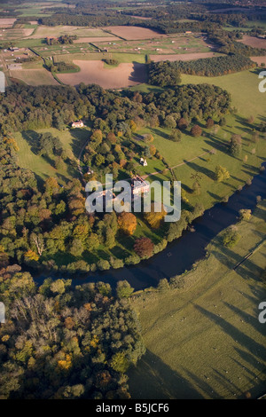 Bayfield Estate Glaven Tal Norfolk UK Oktober Stockfoto