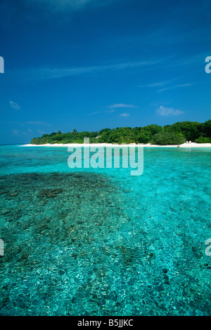 Soneva Fushi Resort auf den Malediven - Insel Kunfunadhoo- Stockfoto