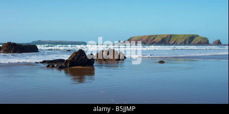 Marloes Sand Pembrokeshire Wales Stockfoto