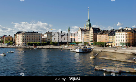 Kornhamnstorg und Soderstrom Gamla Stan Stockholm Schweden Stockfoto