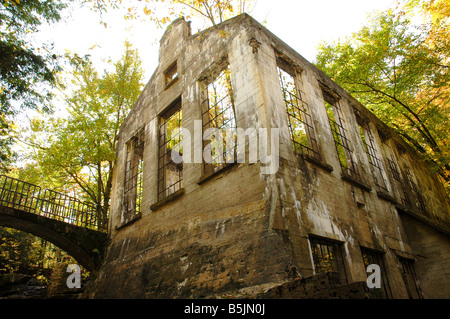 Alte Mühle in Gatineau, Quebec, Kanada. Stockfoto