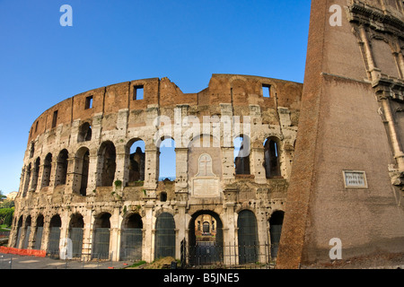 Die majestätischen Kolosseum Amphitheater Rom Italien Stockfoto