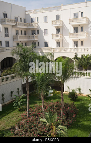 Wohnhaus mit Garten Stockfoto