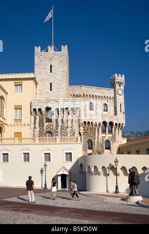 Fürstenpalast, Palais Princier, Monaco-Ville, Monaco, Frankreich Stockfoto