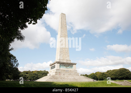 Das Wellington Monument in Phoenix Park Dublin 8 Irland Stockfoto