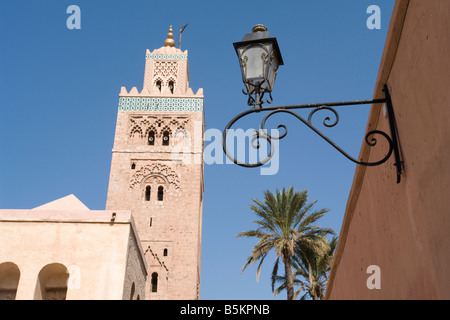 Minarett der Koutoubia, Marrakesch, Marokko, Stockfoto