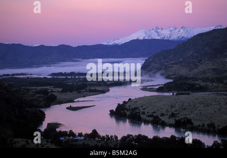 Rio Baker Torres del Paine Nationalpark-Patagonien-Chile Stockfoto