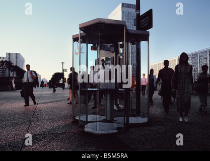 Ein weiterer Arbeitstag bei "La Defense", Paris, Frankreich. Stockfoto