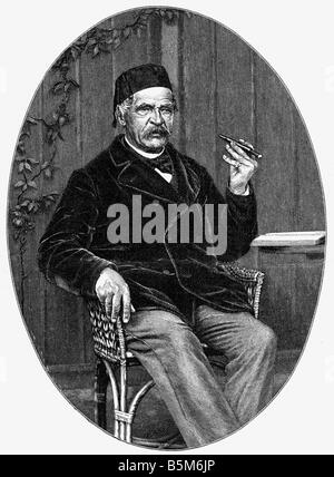 Roon, Albrecht Theodor Graf von, 30.4.1803 - 23.2.1879, preussischer General, halbe Länge, Holzgravur, ca. 1878, Stockfoto