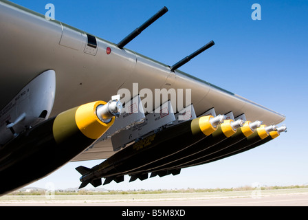 Douglas AD-4N Skyraider Aricraft auf dem Display auf einer airshow Stockfoto