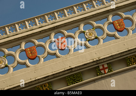 Lendal Bridge Detail (Gebaut von Thomas Page, der auch die Westminster Bridge London entworfen hat) York North Yorkshire England UK Stockfoto