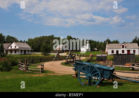 Die Acadian Village New Brunswick, Kanada Stockfoto