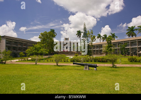 BELMOPAN BELIZE Regierungsgebäude in die nationale Hauptstadt Belmopan Stockfoto