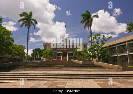 BELMOPAN BELIZE Regierungsgebäude in die nationale Hauptstadt Belmopan Stockfoto