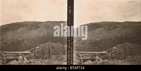 9FK 1917 3 0 A1 E positionellen Krieg Les Eparges Minen Weltkrieg Western Front positionellen bei Les Eparges Dep Maas 18 km südlich Stockfoto