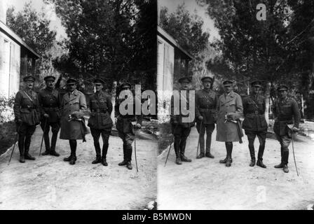 9IS 1917 12 9 A1 4 E WW1 erfassen von Jerusalem durch Großbritannien 1. Weltkrieg türkische britischen Schlachten erfassen von Jerusalem durch britische Tro Stockfoto