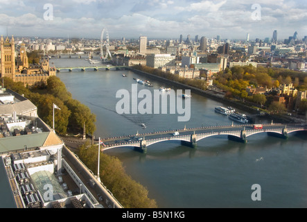 Blick vom Millbank Tower London 3 Stockfoto