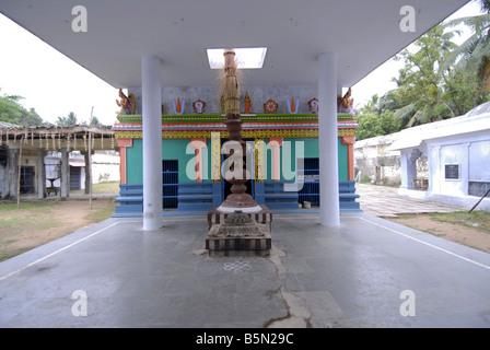 HARA SAAPA VIMOCHANA PERUMAL TEMPEL IN DER NÄHE VON THIRUVAYYAR THANJAVUR TAMILNADU Stockfoto