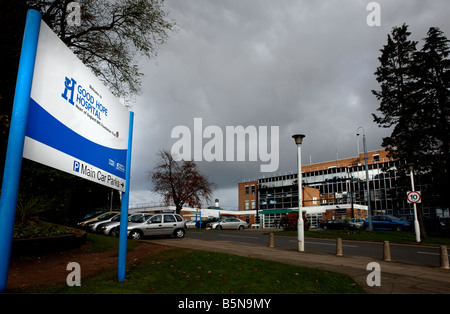 Außenseite des Good Hope Hospital Sutton Coldfield Stockfoto