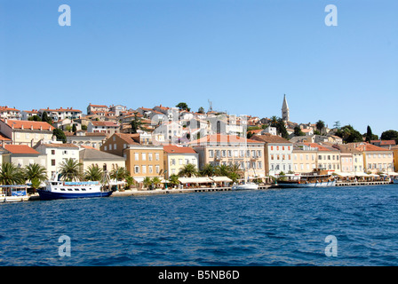 Hafen der Insel Losinj, Mali Losinj, Kroatien Stockfoto