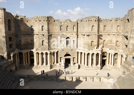 Bosra römische Amphitheater Stockfoto