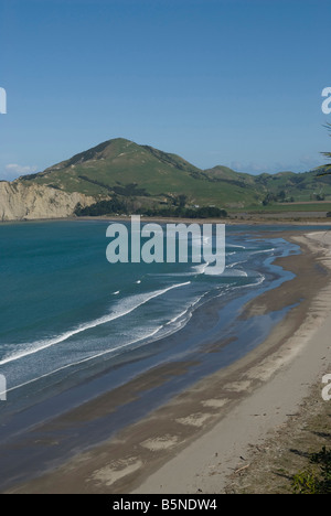 Tolaga Bay Strand auf der Nordinsel von-Neuseeland. Stockfoto