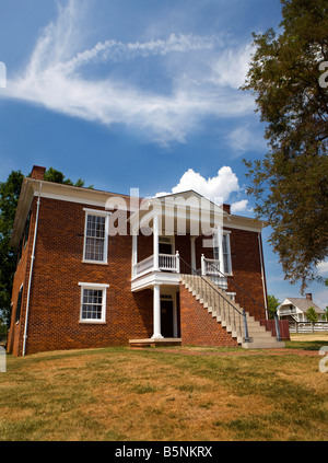 Appomattox County Courthouse (heutige NPS Besucherzentrum), Appomattox Court House National Historical Park Virginia USA Stockfoto