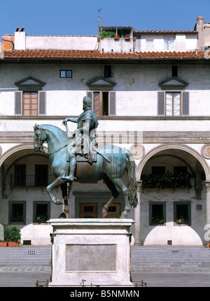 Ospedale Degli Innocenti, Florenz, Italien, 1419. Stockfoto