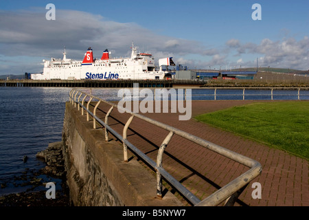 Stranraer Fähre Stena Caledonia Stockfoto