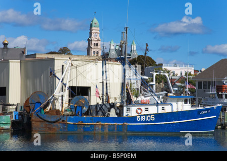 Kommerzielle Fischerei Boot Gloucester Cape Ann größere Boston Bereich Massachusetts, USA Stockfoto